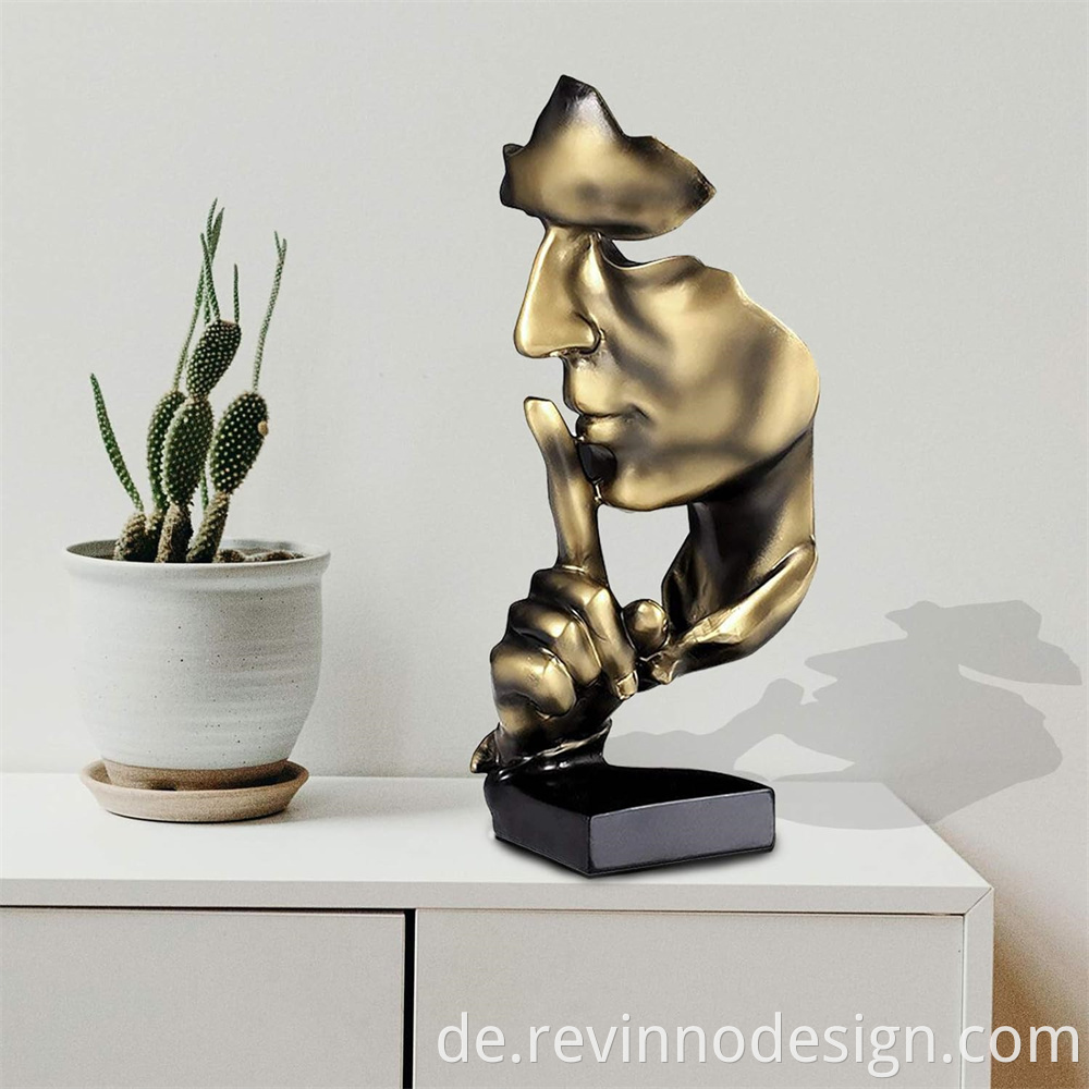Thinker Statue For Office Study